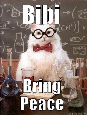 BIBI BRING PEACE Chemistry Cat