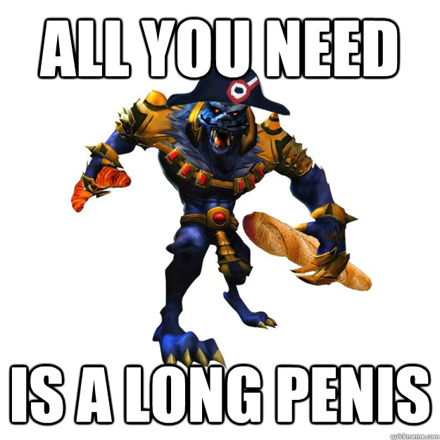 ALL YOU NEED IS A LONG PENIS  Crvor Warwich