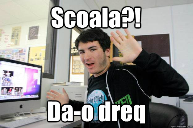 Scoala?! Da-o dreq - Scoala?! Da-o dreq  Lazy Photo Editor