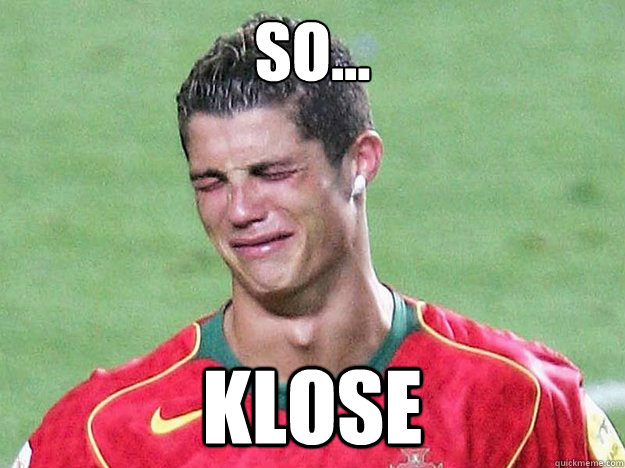 So... Klose - So... Klose  Crying Ronaldo