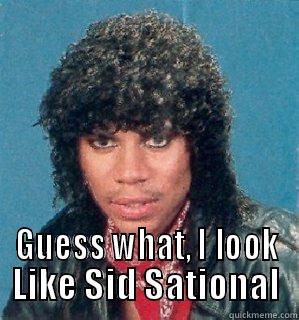   GUESS WHAT, I LOOK LIKE SID SATIONAL Misc
