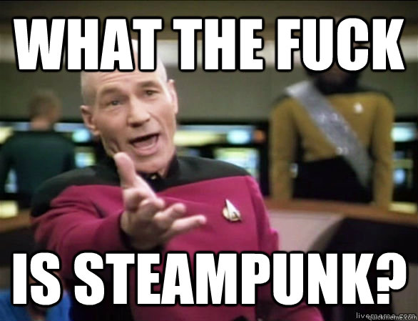 What the fuck Is steampunk?  Annoyed Picard HD