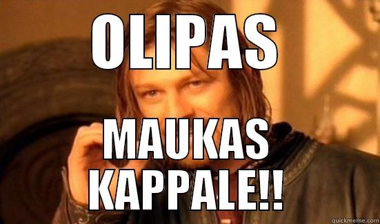 OLIPAS MAUKAS KAPPALE!! Boromir