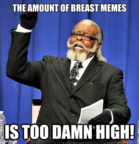 The amount of breast memes is too damn high! - The amount of breast memes is too damn high!  Misc