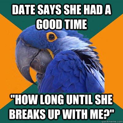 Date says she had a good time 