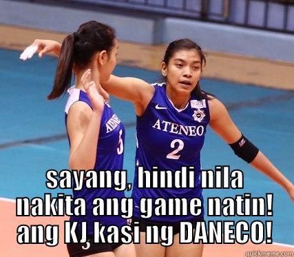  SAYANG, HINDI NILA NAKITA ANG GAME NATIN! ANG KJ KASI NG DANECO! Misc
