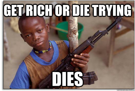 Get rich or die trying dies  