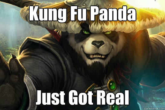Kung Fu Panda Just Got Real  