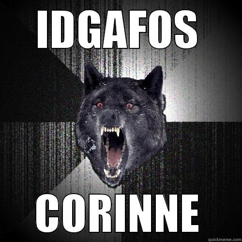 IDGAFOS CORINNE Insanity Wolf