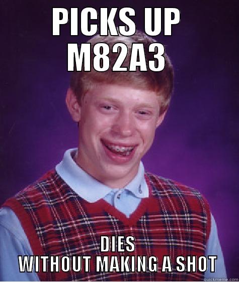 BF4 Bad Luck - PICKS UP M82A3 DIES WITHOUT MAKING A SHOT Bad Luck Brian