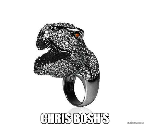 Chris Bosh's  Championship Ring  Chris Bosh