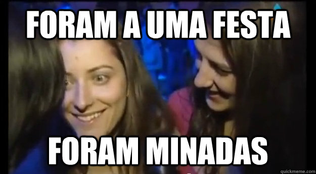 foram a uma festa foram minadas  