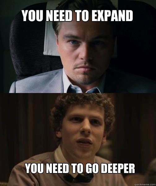 you need to expand you need to go deeper - you need to expand you need to go deeper  Inception network
