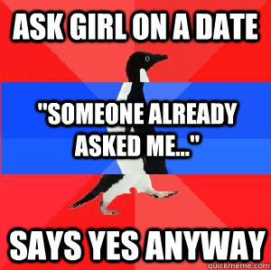 ask girl on a date 