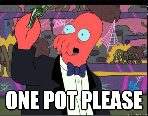  One Pot Please  One Blank Please Zoidberg