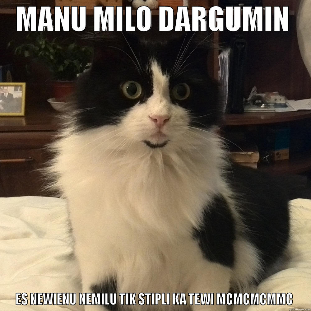 MANU MILO DARGUMIN ES NEWIENU NEMILU TIK STIPLI KA TEWI MCMCMCMMC Misc