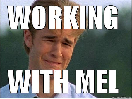 WORKING WITH MEL 1990s Problems