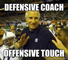 defensive coach offensive touch  Penn State