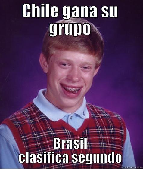 CHILE GANA SU GRUPO BRASIL CLASIFICA SEGUNDO Bad Luck Brian