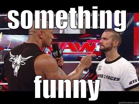 SOMETHING FUNNY Misc