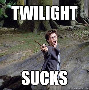 Twilight Sucks  Pissed off Harry