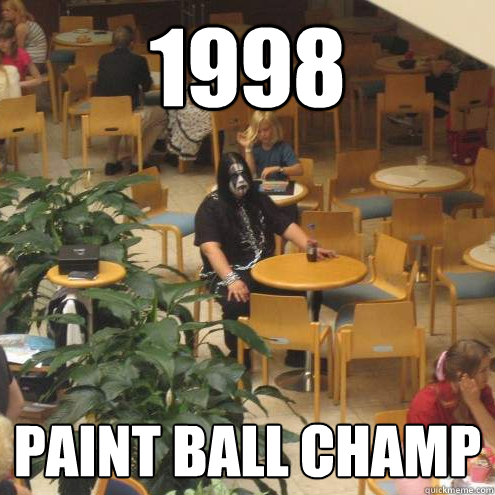 1998 Paint Ball Champ  Metal Elitist
