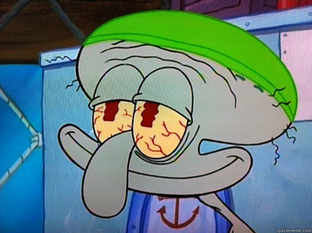   -    Blissful Squidward