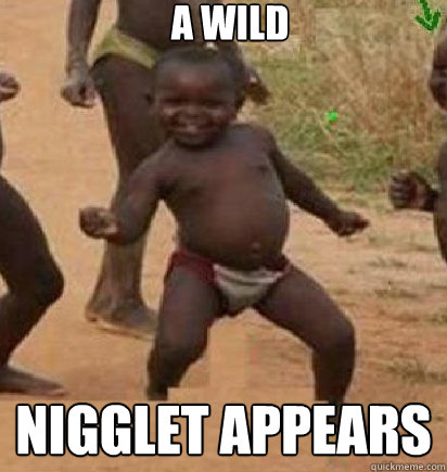 A Wild Nigglet Appears - A Wild Nigglet Appears  dancing african baby