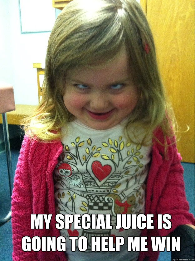  My special juice is going to help me win  -  My special juice is going to help me win   pedofear