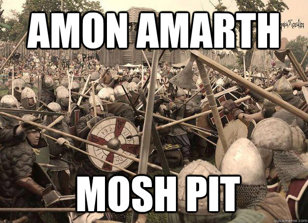 Amon Amarth   Mosh pit - Amon Amarth   Mosh pit  Misc