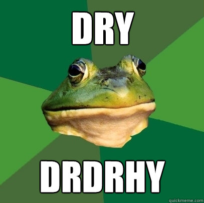dry drdrhy  Foul Bachelor Frog