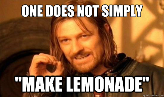 One Does Not Simply 