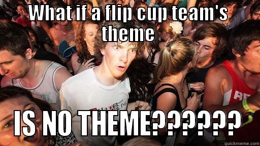 WHAT IF A FLIP CUP TEAM'S THEME IS NO THEME?????? Sudden Clarity Clarence