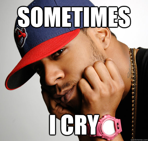 Sometimes I cry  Lonely Kid Cudi