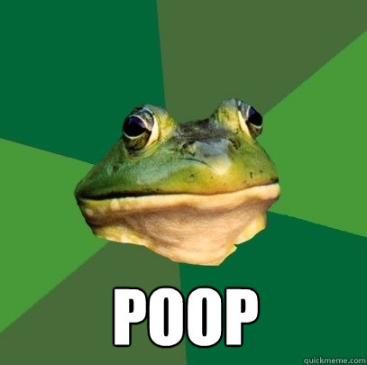 POOP  Foul Bachelor Frog