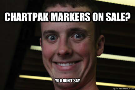 Chartpak Markers On Sale? You Don't Say  Life of an Architecture Student