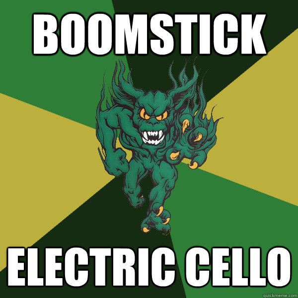 Boomstick Electric Cello 
  Green Terror