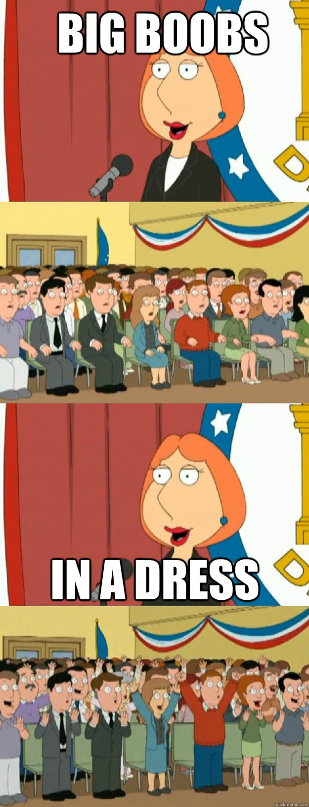 Big boobs in a dress  Lois Griffin