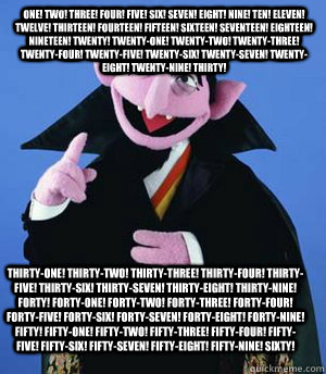 ONE! TWO! THREE! FOUR! FIVE! SIX! SEVEN! EIGHT! NINE! TEN! ELEVEN! TWELVE! THIRTEEN! FOURTEEN! FIFTEEN! SIXTEEN! SEVENTEEN! EIGHTEEN! NINETEEN! TWENTY! TWENTY-ONE! TWENTY-TWO! TWENTY-THREE! TWENTY-FOUR! TWENTY-FIVE! TWENTY-SIX! TWENTY-SEVEN! TWENTY-EIGHT!  