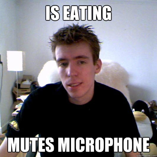Is Eating Mutes Microphone - Is Eating Mutes Microphone  Good Guy Guardsman Bob