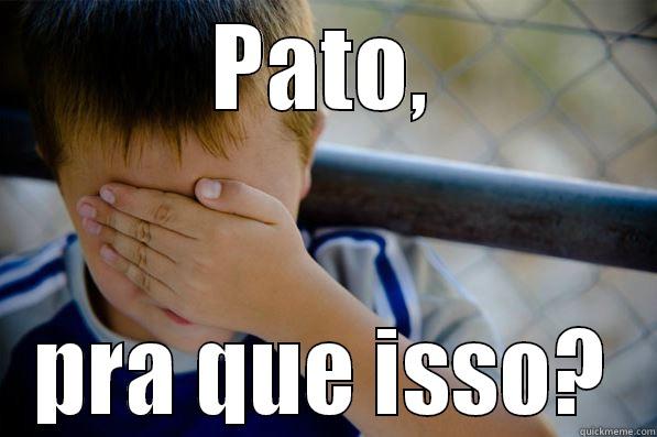 PATO, PRA QUE ISSO? Confession kid