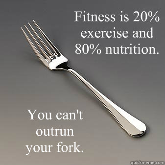 fork outrun fitness nutrition exercise meme quickmeme memes caption own