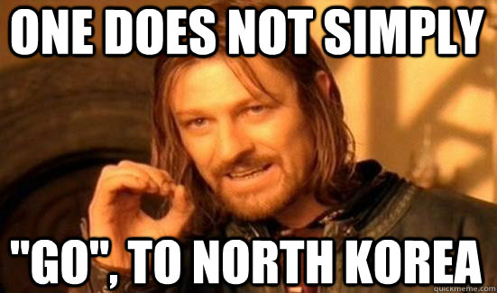 One does not simply  