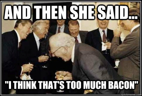 and then she said... 