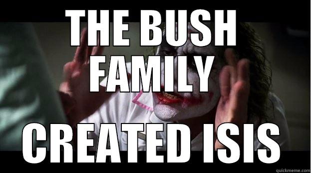 THE BUSH FAMILY CREATED ISIS Joker Mind Loss
