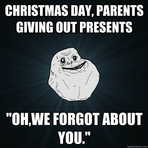 Christmas Day, Parents giving out presents 