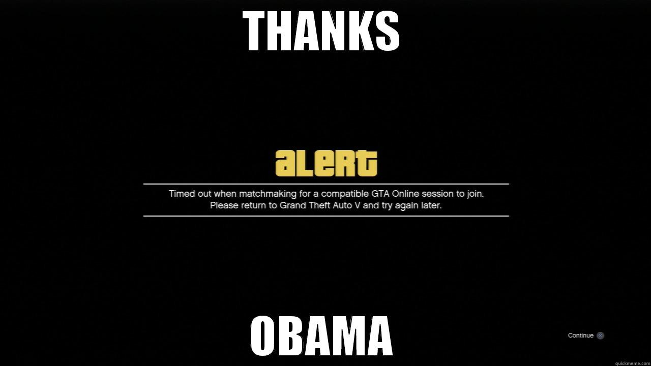 GTA V THANKS OBAMA - THANKS OBAMA Misc