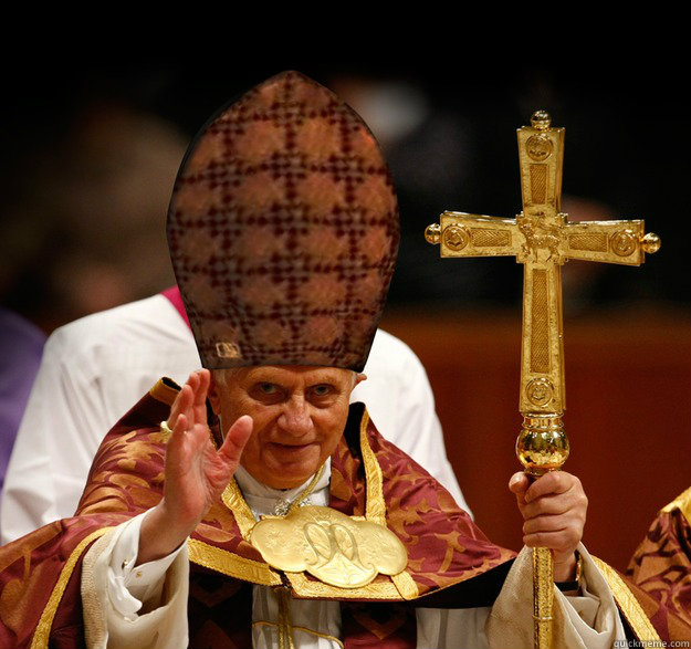    Scumbag pope