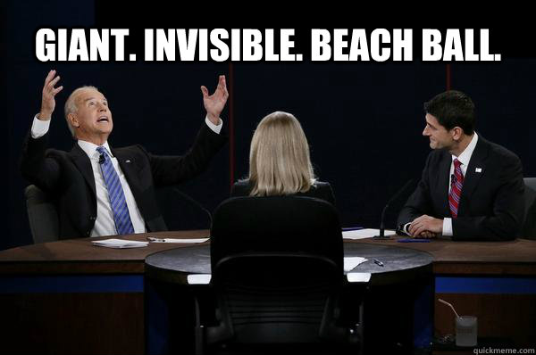 GIANT. INVISIBLE. BEACH BALL. - GIANT. INVISIBLE. BEACH BALL.  biden beach ball