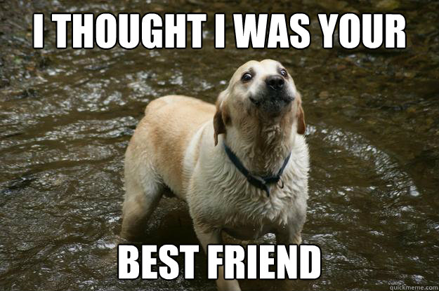 I thought I was your Best friend - I thought I was your Best friend  I thought I was your best friend